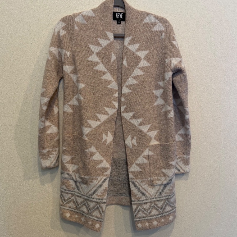 Frye Ladies' Patterned Cardigan Sweater
